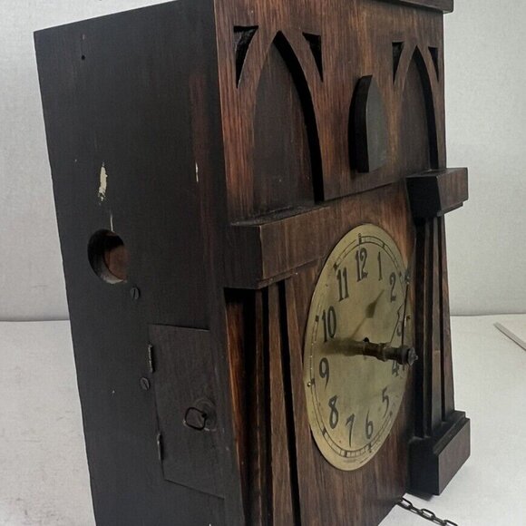 American Cuckoo Clock Co. Mission Style Cuckoo Clock. Very Rare. - Picture 6 of 15